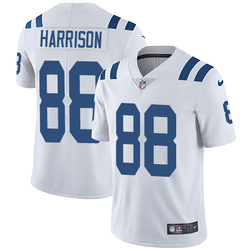 Men's Nike Indianapolis Colts #88 Marvin Harrison White Vapor Untouchable Limited Player NFL Jersey