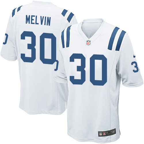 Men's Nike Indianapolis Colts #30 Rashaan Melvin Game White NFL Jersey
