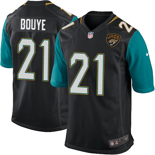 Men's Nike Jacksonville Jaguars #21 A.J. Bouye Game Black Alternate NFL Jersey