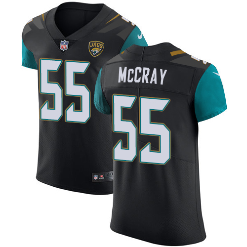 Men's Nike Jacksonville Jaguars #55 Lerentee McCray Black Alternate Vapor Untouchable Elite Player NFL Jersey