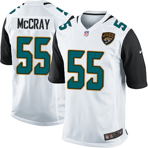 Men's Nike Jacksonville Jaguars #55 Lerentee McCray Game White NFL Jersey