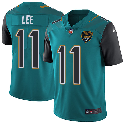 Men's Nike Jacksonville Jaguars #11 Marqise Lee Teal Green Team Color Vapor Untouchable Limited Player NFL Jersey