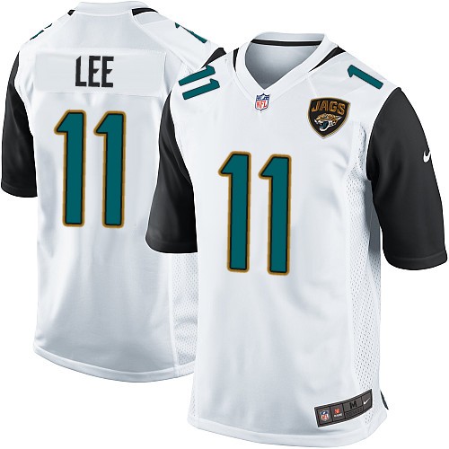 Men's Nike Jacksonville Jaguars #11 Marqise Lee Game White NFL Jersey