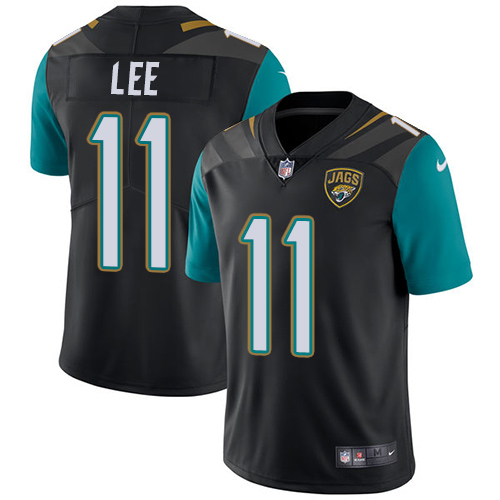 Men's Nike Jacksonville Jaguars #11 Marqise Lee Black Alternate Vapor Untouchable Limited Player NFL Jersey