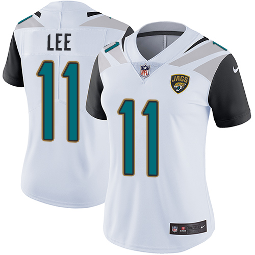 Women's Nike Jacksonville Jaguars #11 Marqise Lee White Vapor Untouchable Elite Player NFL Jersey