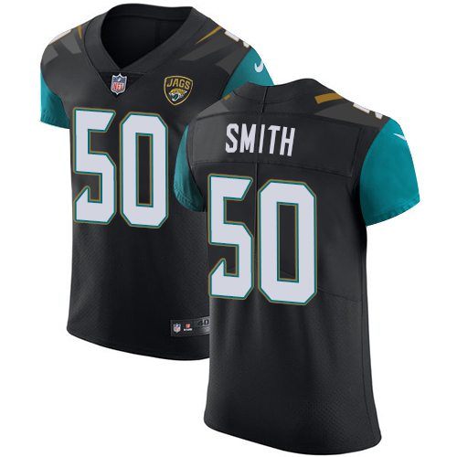 Men's Nike Jacksonville Jaguars #50 Telvin Smith Black Alternate Vapor Untouchable Elite Player NFL Jersey