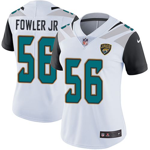Women's Nike Jacksonville Jaguars #56 Dante Fowler Jr White Vapor Untouchable Elite Player NFL Jersey
