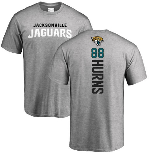 NFL Nike Jacksonville Jaguars #88 Allen Hurns Ash Backer T-Shirt