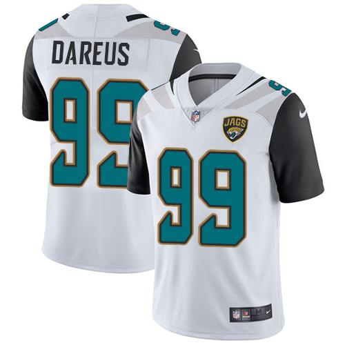 Youth Nike Jacksonville Jaguars #99 Marcell Dareus White Vapor Untouchable Limited Player NFL Jersey