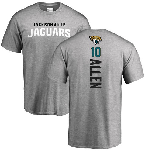 NFL Nike Jacksonville Jaguars #10 Brandon Allen Ash Backer T-Shirt