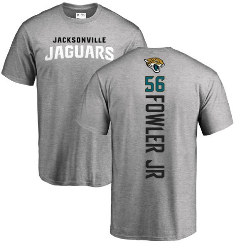 NFL Nike Jacksonville Jaguars #56 Dante Fowler Jr Ash Backer T-Shirt