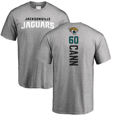 NFL Nike Jacksonville Jaguars #60 A. J. Cann Ash Backer T-Shirt