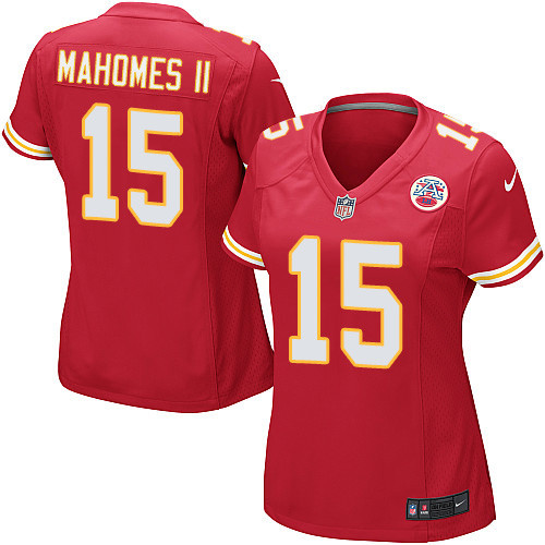 Women's Nike Kansas City Chiefs #15 Patrick Mahomes II Game Red Team Color NFL Jersey