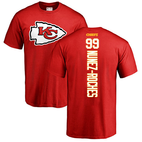 NFL Nike Kansas City Chiefs #99 Rakeem Nunez-Roches Red Backer T-Shirt