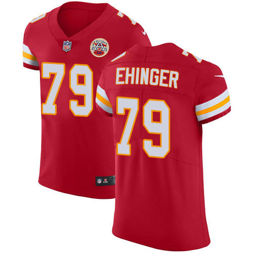 Men's Nike Kansas City Chiefs #79 Parker Ehinger Red Team Color Vapor Untouchable Elite Player NFL Jersey