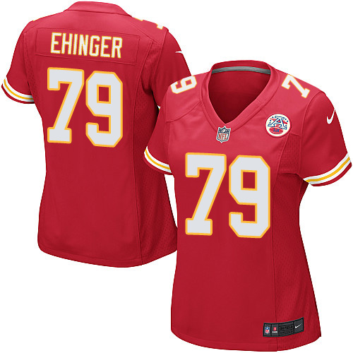 Women's Nike Kansas City Chiefs #79 Parker Ehinger Game Red Team Color NFL Jersey