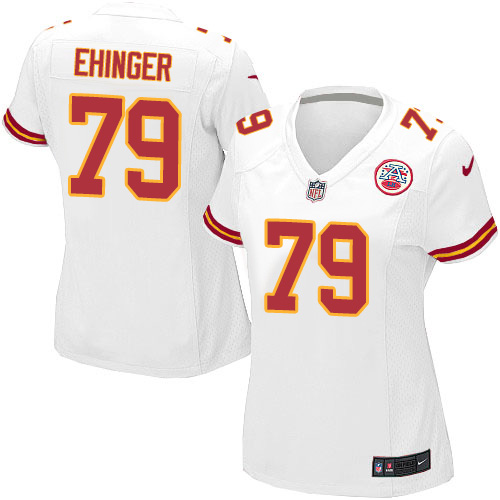 Women's Nike Kansas City Chiefs #79 Parker Ehinger Game White NFL Jersey