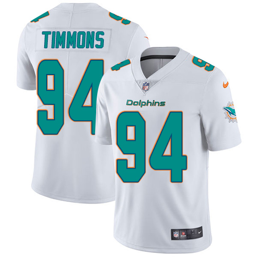 Youth Nike Miami Dolphins #94 Lawrence Timmons White Vapor Untouchable Elite Player NFL Jersey