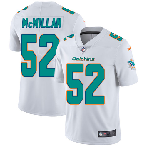 Youth Nike Miami Dolphins #52 Raekwon McMillan White Vapor Untouchable Elite Player NFL Jersey