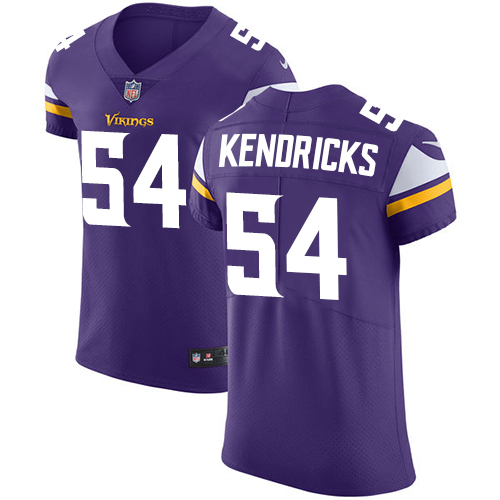 Men's Nike Minnesota Vikings #54 Eric Kendricks Purple Team Color Vapor Untouchable Elite Player NFL Jersey