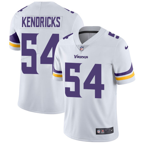 Men's Nike Minnesota Vikings #54 Eric Kendricks White Vapor Untouchable Limited Player NFL Jersey