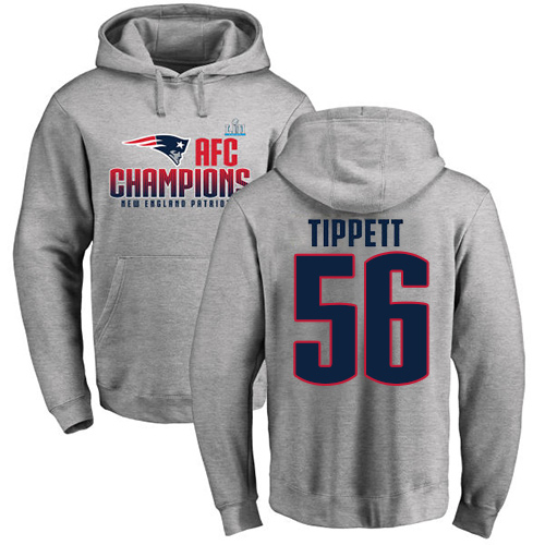 Women's Nike New England Patriots #56 Andre Tippett Navy Blue Team Color Vapor Untouchable Elite Player NFL Jersey