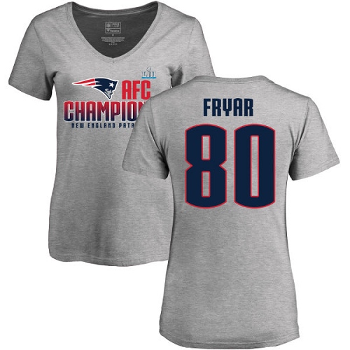Women's Nike New England Patriots #80 Irving Fryar Red Alternate Vapor Untouchable Elite Player NFL Jersey