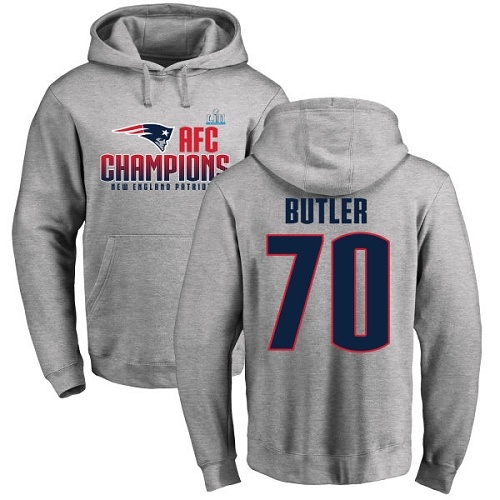 Women's Nike New England Patriots #70 Adam Butler Navy Blue Team Color Vapor Untouchable Elite Player NFL Jersey