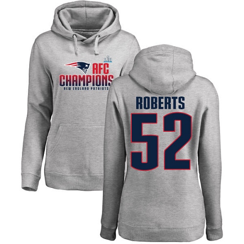 Women's Nike New England Patriots #52 Elandon Roberts White Vapor Untouchable Elite Player NFL Jersey