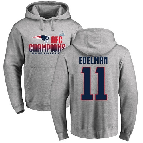 Women's Nike New England Patriots #11 Julian Edelman Navy Blue Team Color Vapor Untouchable Elite Player NFL Jersey