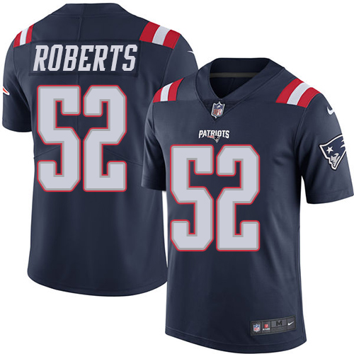 Youth Nike New England Patriots #52 Elandon Roberts Limited Navy Blue Rush Vapor Untouchable NFL Jersey