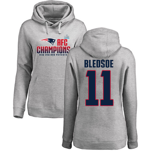 Women's Nike New England Patriots #11 Drew Bledsoe White Vapor Untouchable Elite Player NFL Jersey