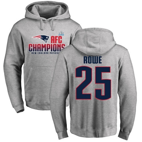 Women's Nike New England Patriots #25 Eric Rowe Navy Blue Team Color Vapor Untouchable Elite Player NFL Jersey