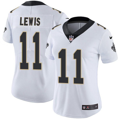 Women's Nike New Orleans Saints #11 Tommylee Lewis White Vapor Untouchable Limited Player NFL Jersey