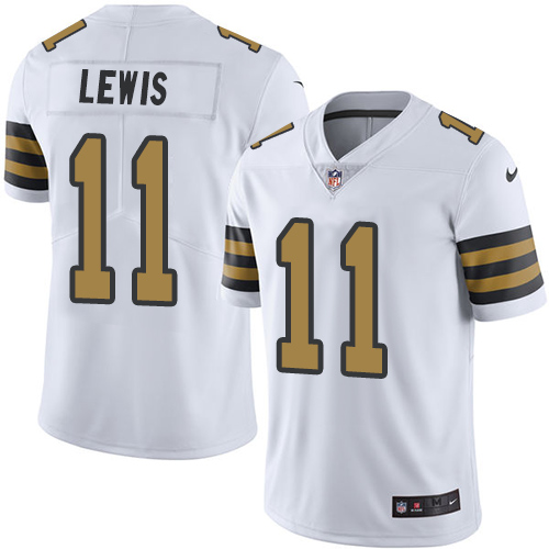 Youth Nike New Orleans Saints #11 Tommylee Lewis Limited White Rush Vapor Untouchable NFL Jersey