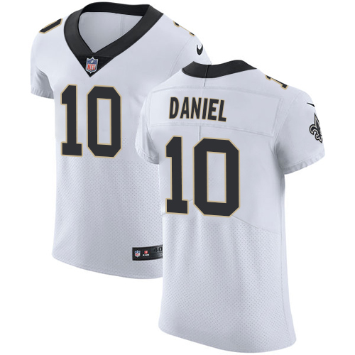 Men's Nike New Orleans Saints #10 Chase Daniel White Vapor Untouchable Elite Player NFL Jersey