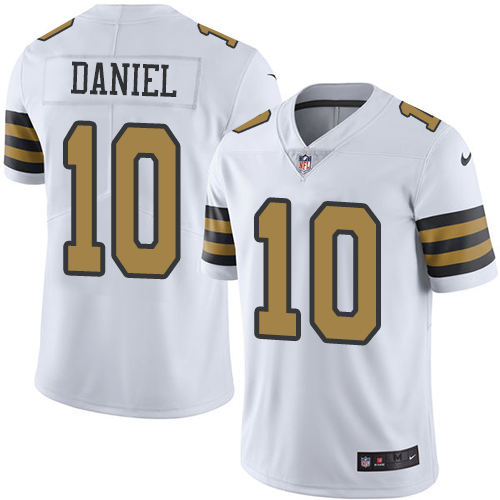 Youth Nike New Orleans Saints #10 Chase Daniel Limited White Rush Vapor Untouchable NFL Jersey