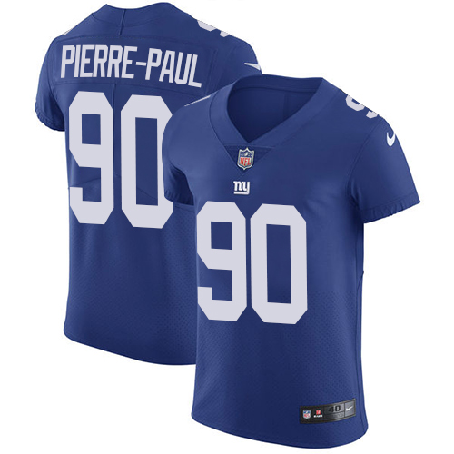 Men's Nike New York Giants #90 Jason Pierre-Paul Royal Blue Team Color Vapor Untouchable Elite Player NFL Jersey