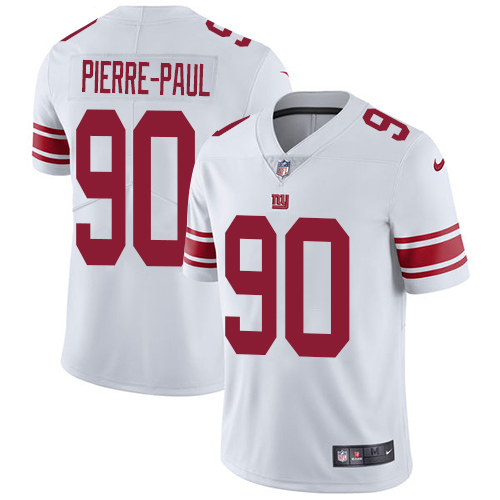 Youth Nike New York Giants #90 Jason Pierre-Paul White Vapor Untouchable Elite Player NFL Jersey