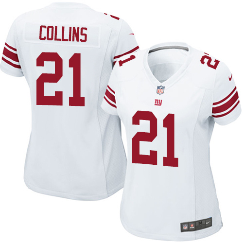 Women's Nike New York Giants #21 Landon Collins Game White NFL Jersey