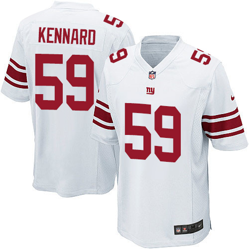 Men's Nike New York Giants #59 Devon Kennard Game White NFL Jersey
