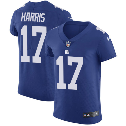 Men's Nike New York Giants #17 Dwayne Harris Royal Blue Team Color Vapor Untouchable Elite Player NFL Jersey