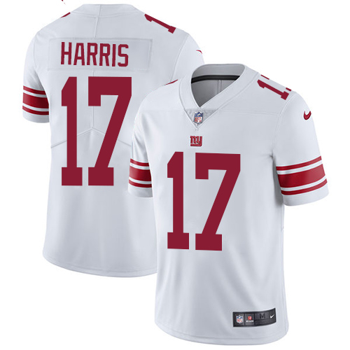 Youth Nike New York Giants #17 Dwayne Harris White Vapor Untouchable Elite Player NFL Jersey