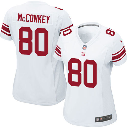 Women's Nike New York Giants #80 Phil McConkey Game White NFL Jersey