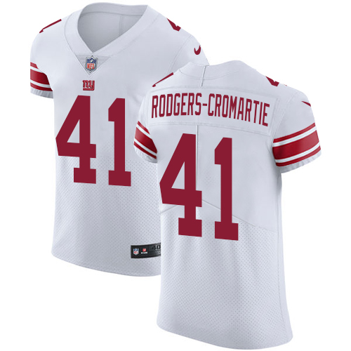 Men's Nike New York Giants #41 Dominique Rodgers-Cromartie White Vapor Untouchable Elite Player NFL Jersey