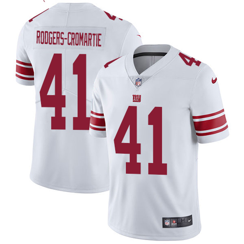Youth Nike New York Giants #41 Dominique Rodgers-Cromartie White Vapor Untouchable Elite Player NFL Jersey