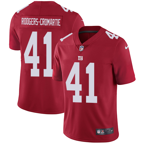 Youth Nike New York Giants #41 Dominique Rodgers-Cromartie Red Alternate Vapor Untouchable Elite Player NFL Jersey