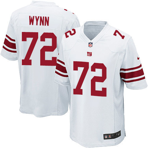 Men's Nike New York Giants #72 Kerry Wynn Game White NFL Jersey