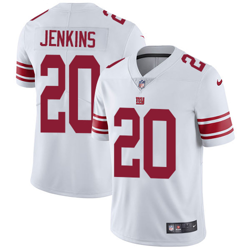 Men's Nike New York Giants #20 Janoris Jenkins White Vapor Untouchable Limited Player NFL Jersey