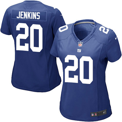 Women's Nike New York Giants #20 Janoris Jenkins Game Royal Blue Team Color NFL Jersey